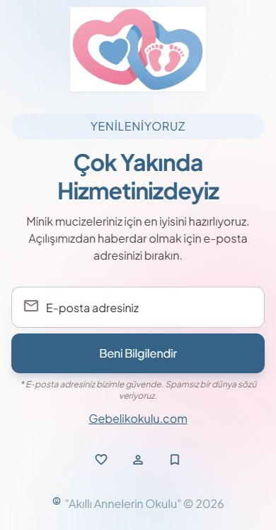 Yenileniyoruz.